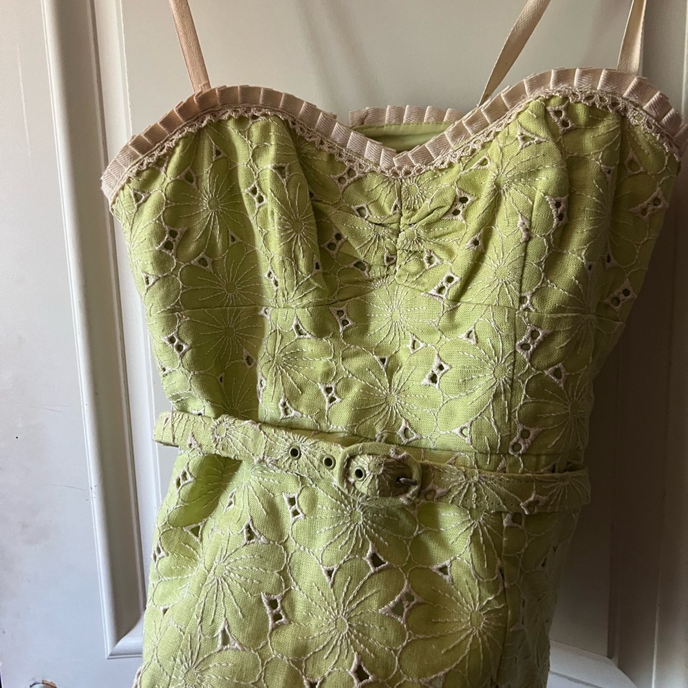 Nanette Lenore embroiled halter top